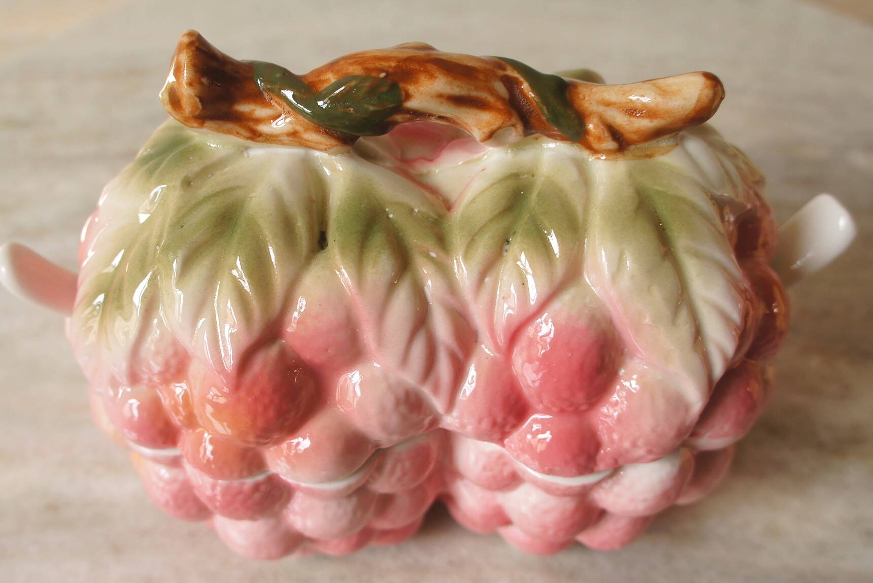 Double jam maker/slush condiment pot "Pink grape"