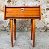 Vintage bedside, scandinavian style, circa 60