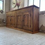 Row of pine loom furniture