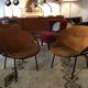 Pair of Lusch Erzeugnis armchairs