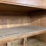 Art Deco wardrobe in solid oak