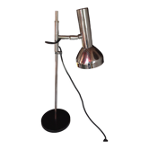 Lampe de bureau chromée, orientable, vintage, années 70