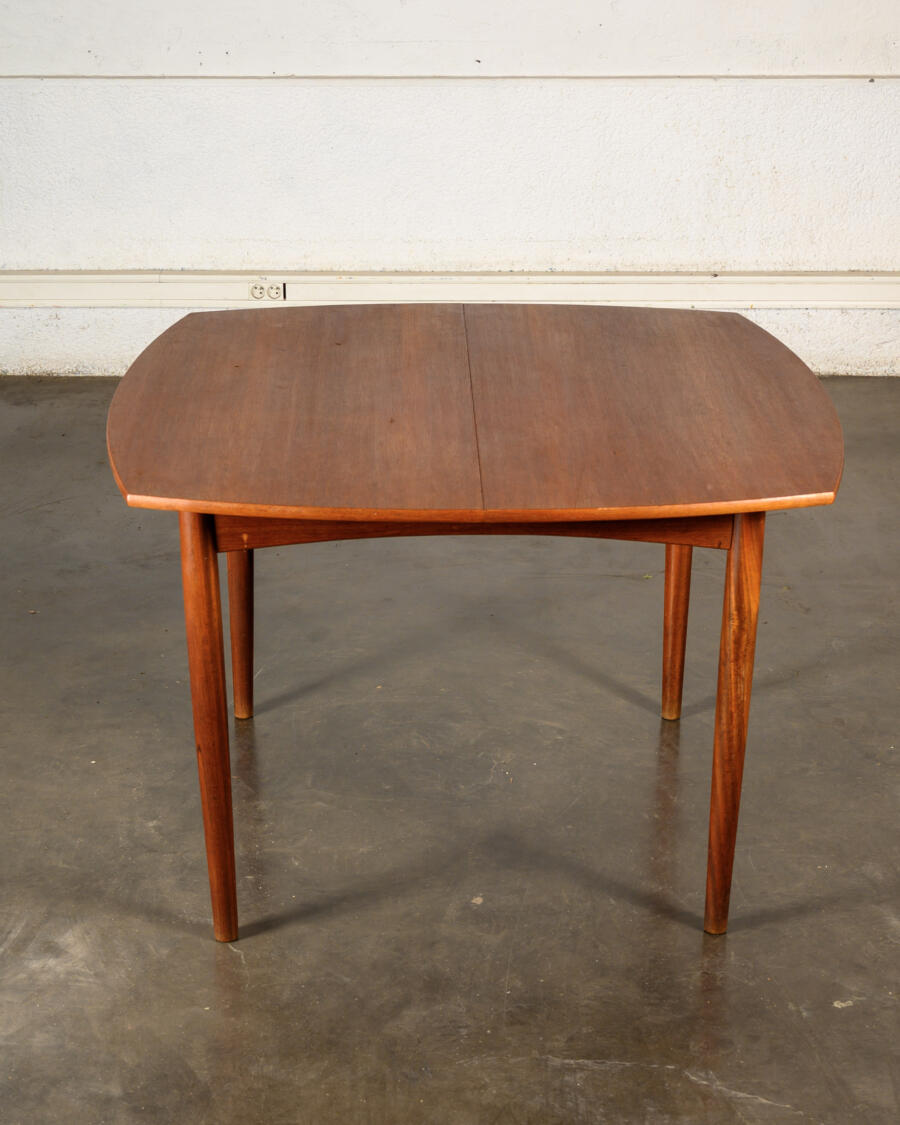 Table en teck rallonge papillon
