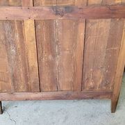 Display cabinet louis xvi style 2 doors in walnut