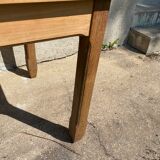 Farm table dining kitchen with solid wood dining 1950 150x79x72cm