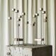 Pair of large candle holders by Tommy Larsen from the 1990s.