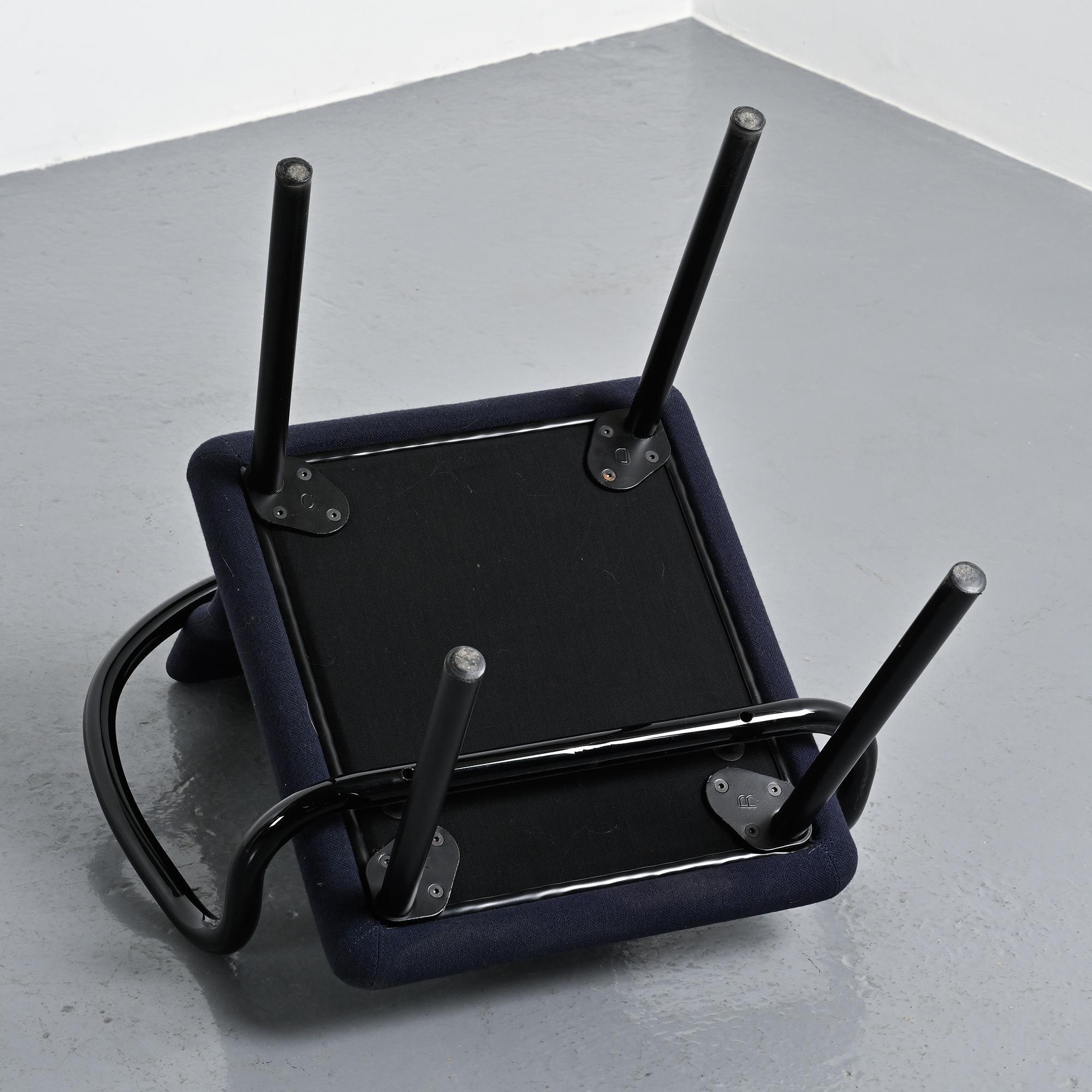 Mandarin armchair by Ettore Sottsass for Knoll, 1986