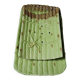 Asparagus service in earthenware, trompe-l'œil decoration, vintage 1970s-1980s.