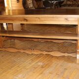 Solid Walnut Farm Table
