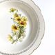 Plat creux gien marguerites vintage