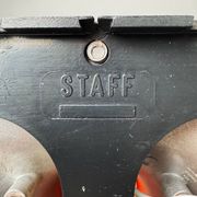 Trio of Staff Lights wall/ceiling lamps 70's, Germany