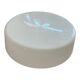 Large antique wall lamp with white opaline glass ceiling light 25 cm