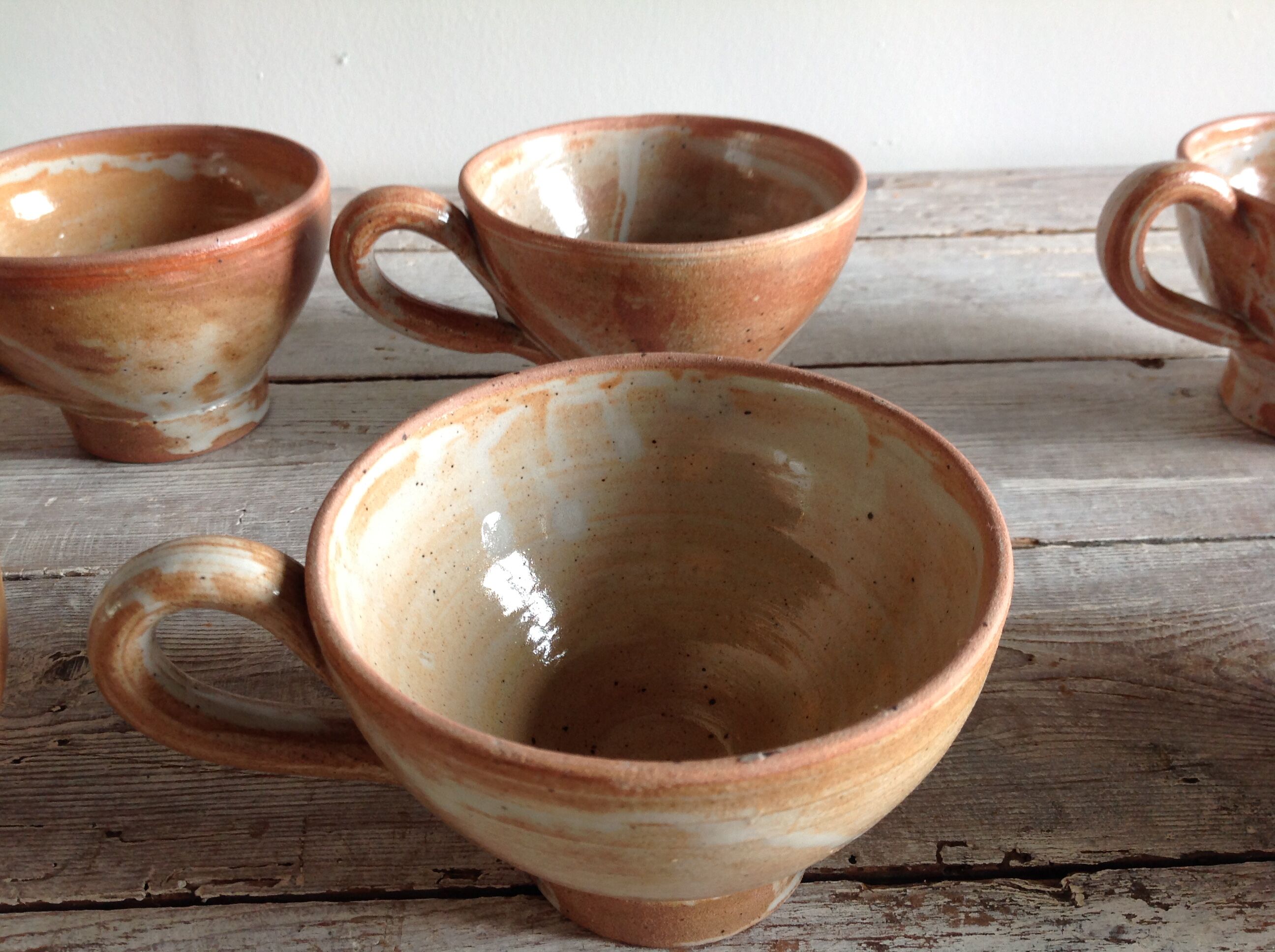 Lot of 6 cups in sandies