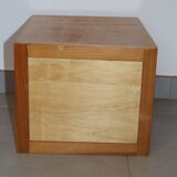 2 blocks / bedside tables plated pine