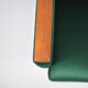 Fauteuil en velours vintage, 1970, couleur verte
