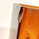 Pair of glass vases Italy 1970s