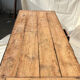 Table de ferme pied fuseau