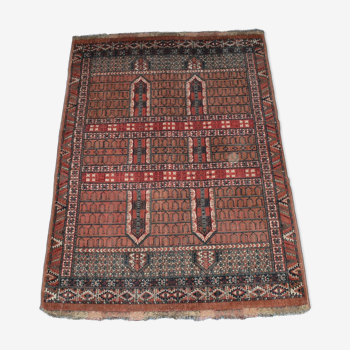 Tapis des Turkmèmes Yomoud, 164 cm x 227 cm, laine sur laine, début du xxème siècle