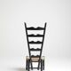 Chair in Wood and Wicker attributed to Gio Ponti for Casa and Giardino, 1939