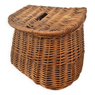 Wicker bicycle basket - vintage