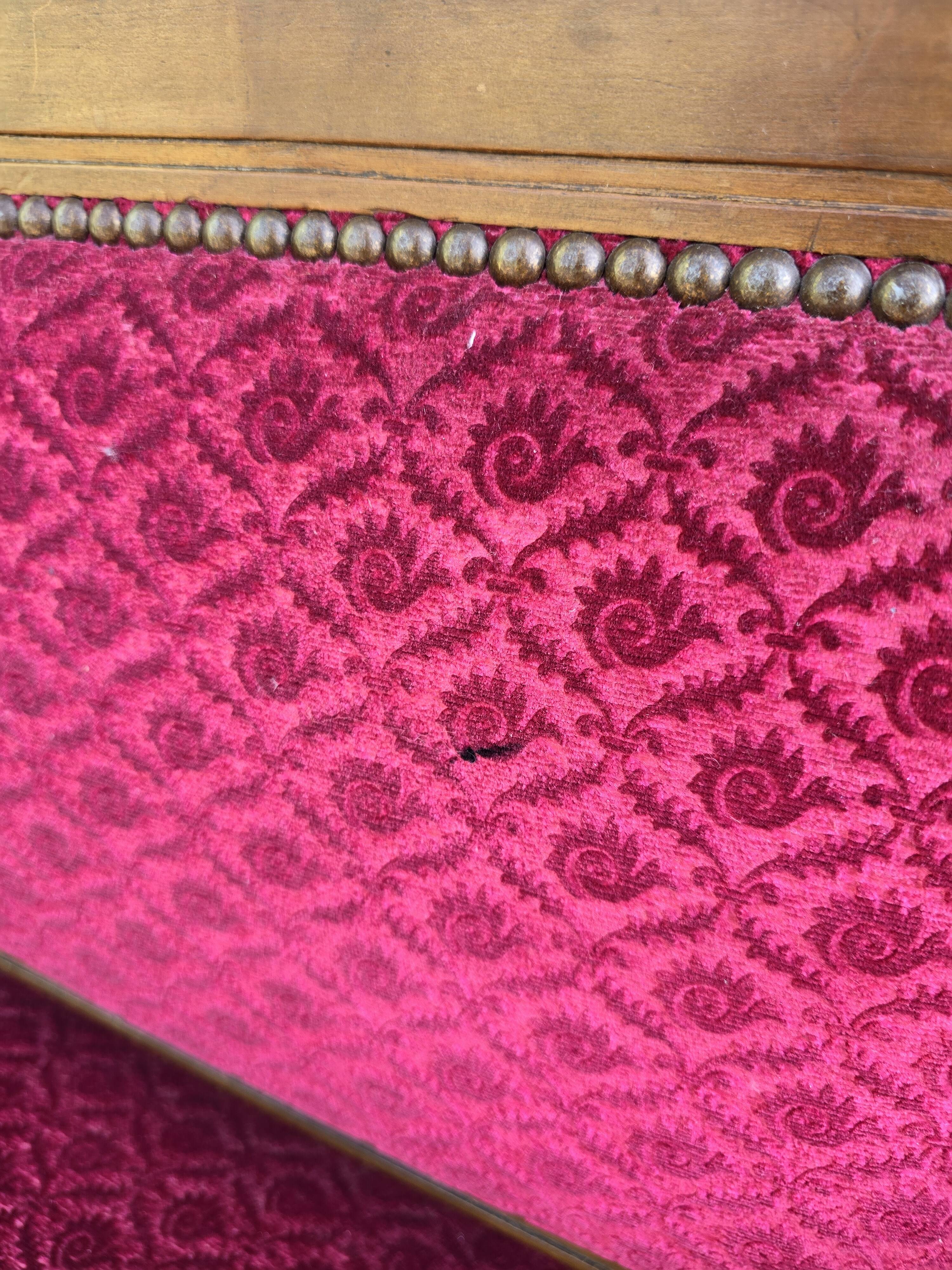 Salon Louis XVI - Banquette et deux fauteuils