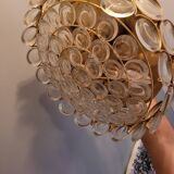 Glass ceiling lamp