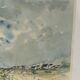 20th century Impressionist school - Vassaux - Marine watercolor - Noirmoutier