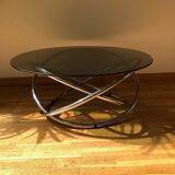 Chrome coffee table