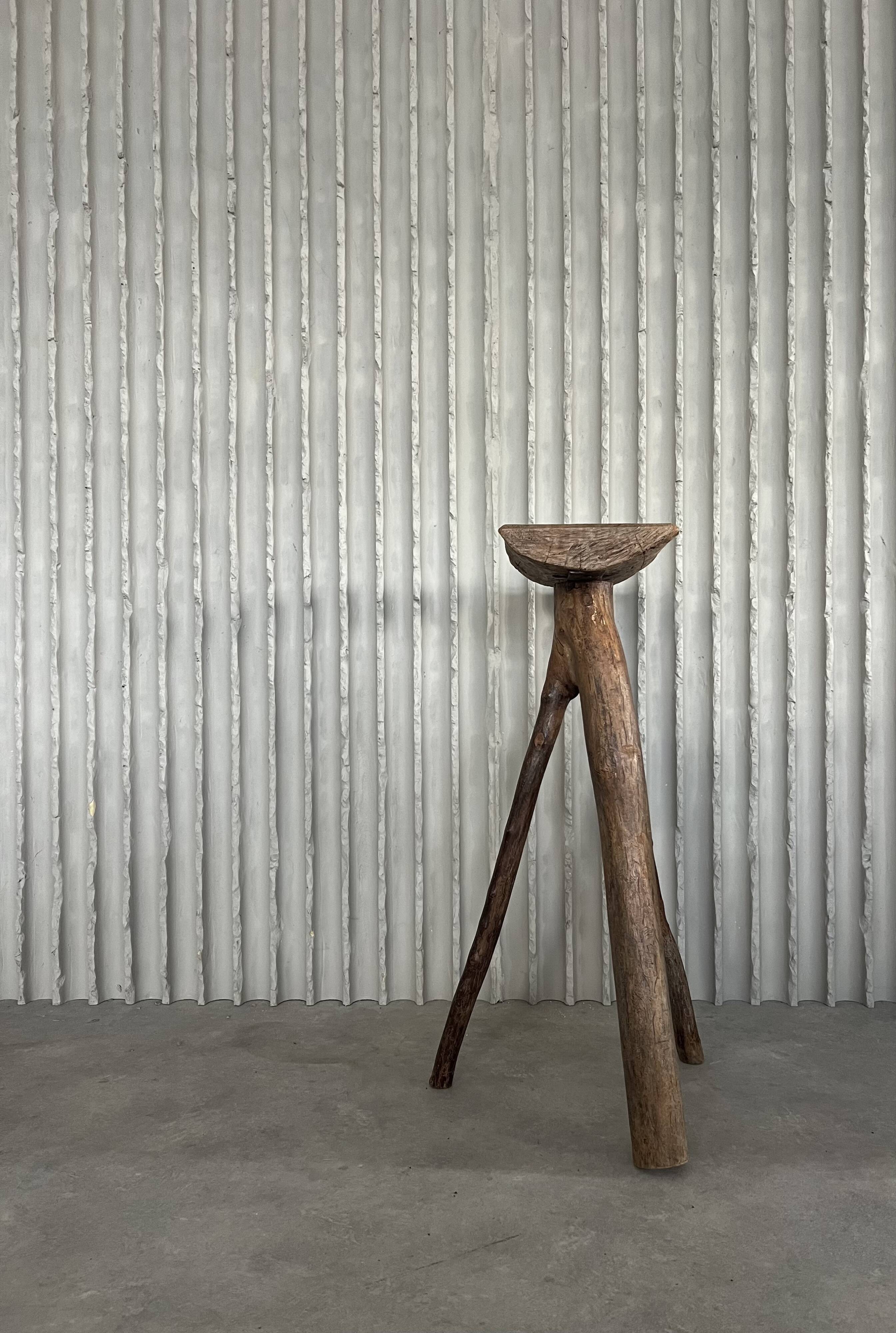 High French wooden side table
