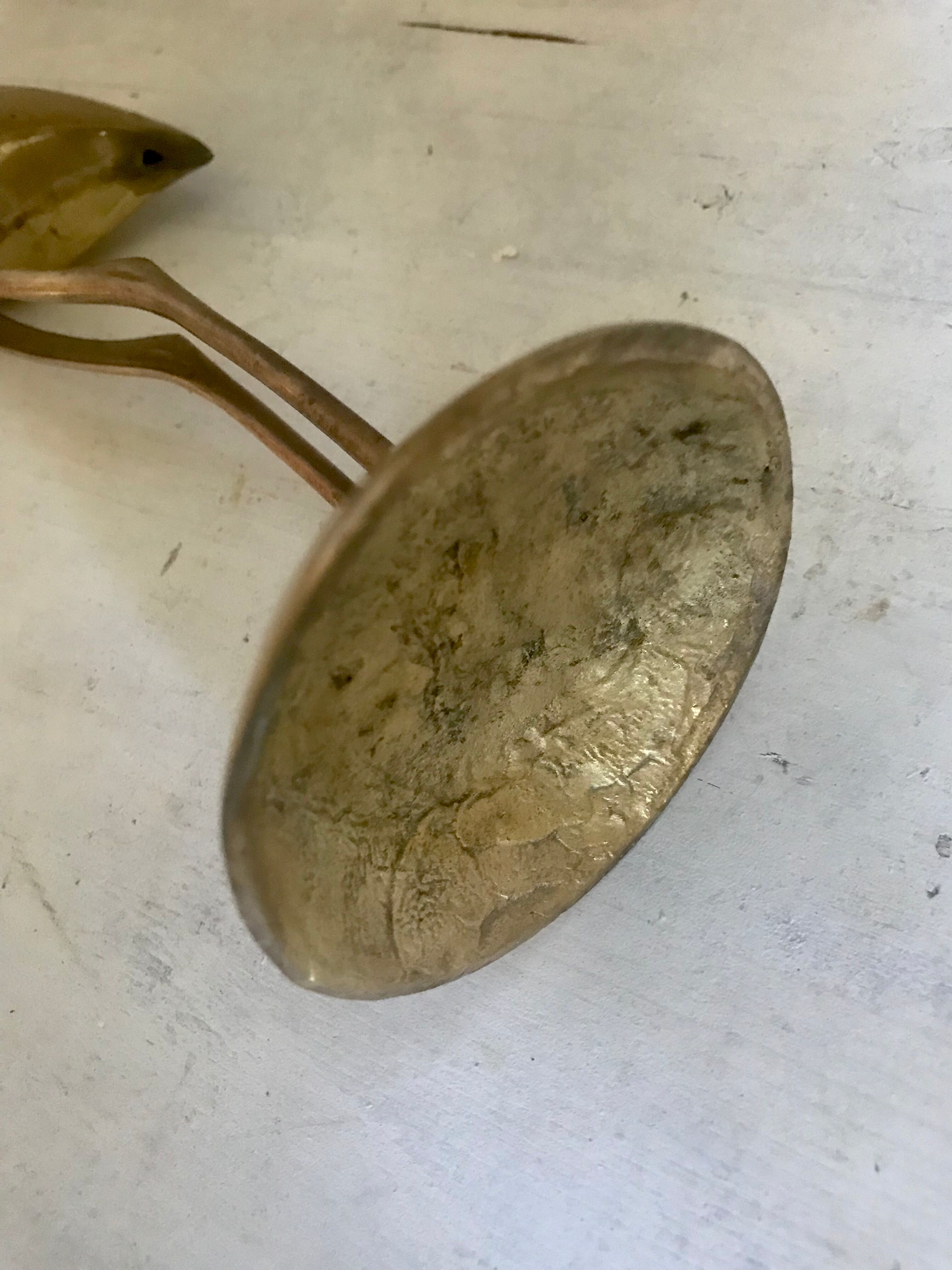 Brass bird 30cm