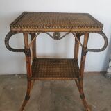 Desserte en rotin Perret et Vibert