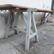 Workshop table in old wood 1950 -3m50