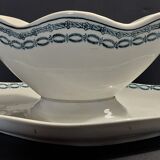 Faience sauce boat from Saint Amand
