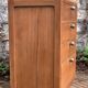 Commode vintage bois brut massif 1950