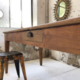 Oak farm table 2m20