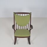 Danish rocking chair designed by Frank Reenskaug for Bramin, 1960s