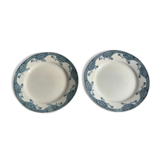 Assiettes Terre de fer