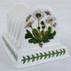 Toast holder earthenware portmeirion made in england décor botanic garden