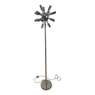 Sputnik floor lamp 18 lights Space Age