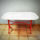Table bistrot en marbre