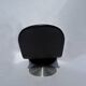 Verner Panton 123 Lounge Chair – Leather Swivel Chair for Fritz Hansen