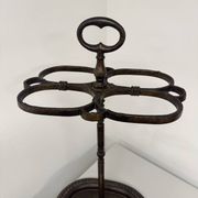 Umbrella stand, cast iron cane holder from the 19th century / Napoleon III style