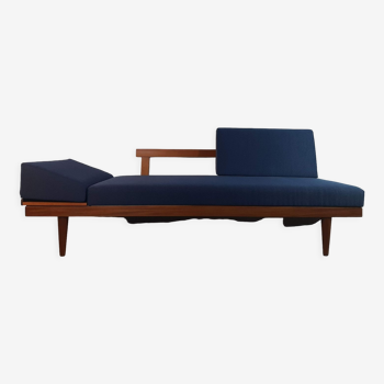 Daybed en teck par Ingmar Relling pour Ekornes scandinave 1960s