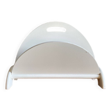 Magazine holder white design 1980s