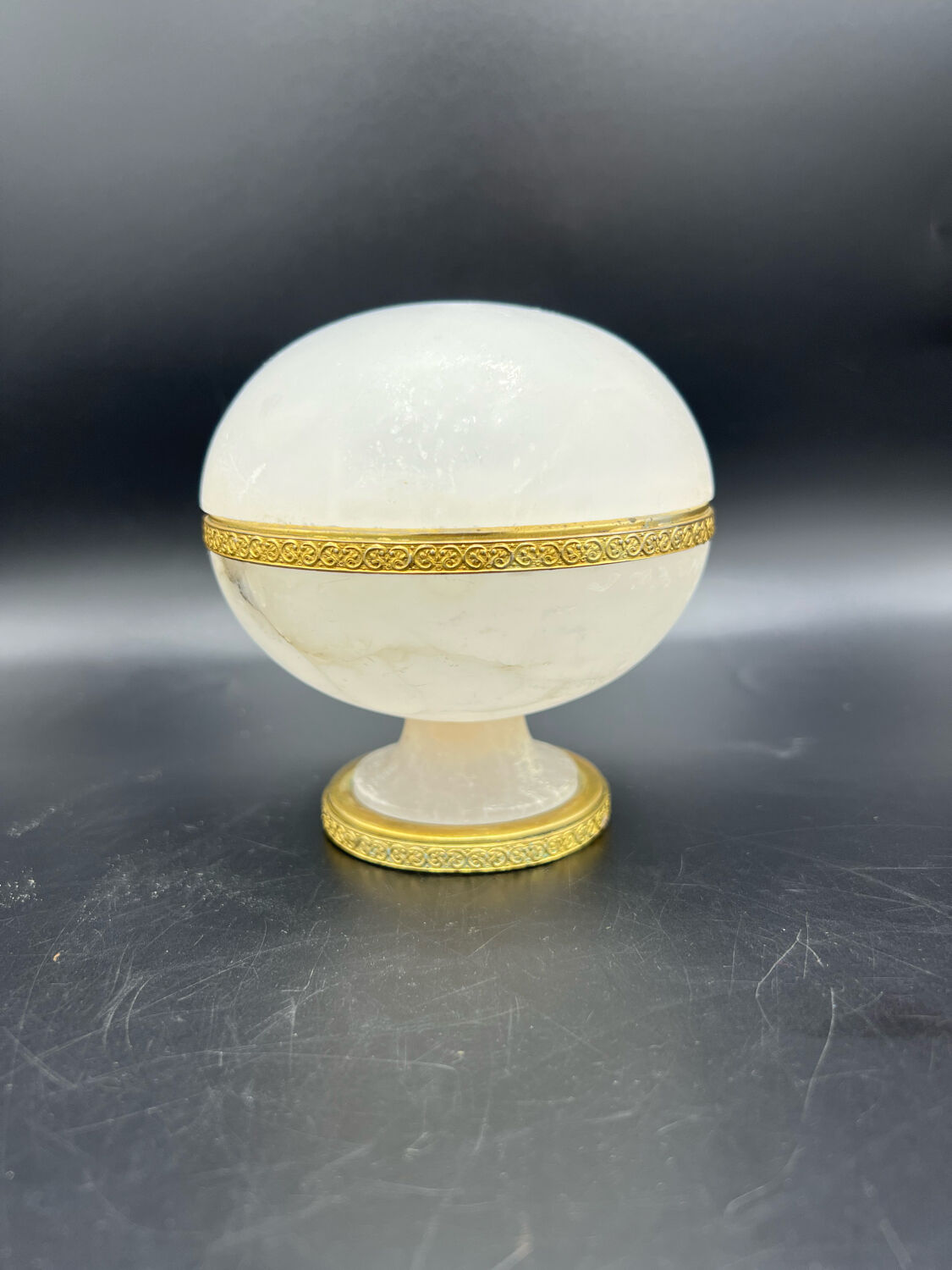 Vintage alabaster box