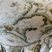 Vintage floral patterned cocktail chairs/armchairs