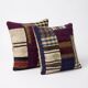 Set of 2 vintage kilim cushion covers 48x48 cm