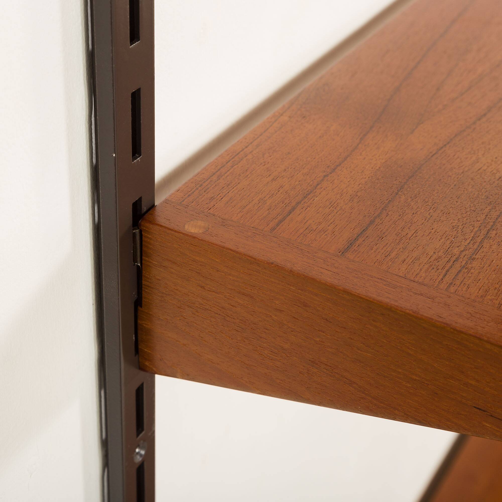 Kai Kristiansen shelving unit with a desk for FM Mobler, 1960s