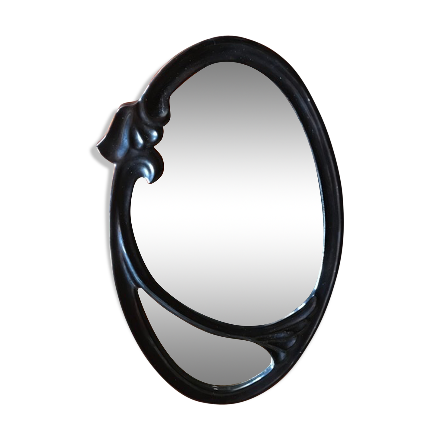 Old art nouveau style mirror 35x50cm