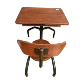 Adjustable school desk